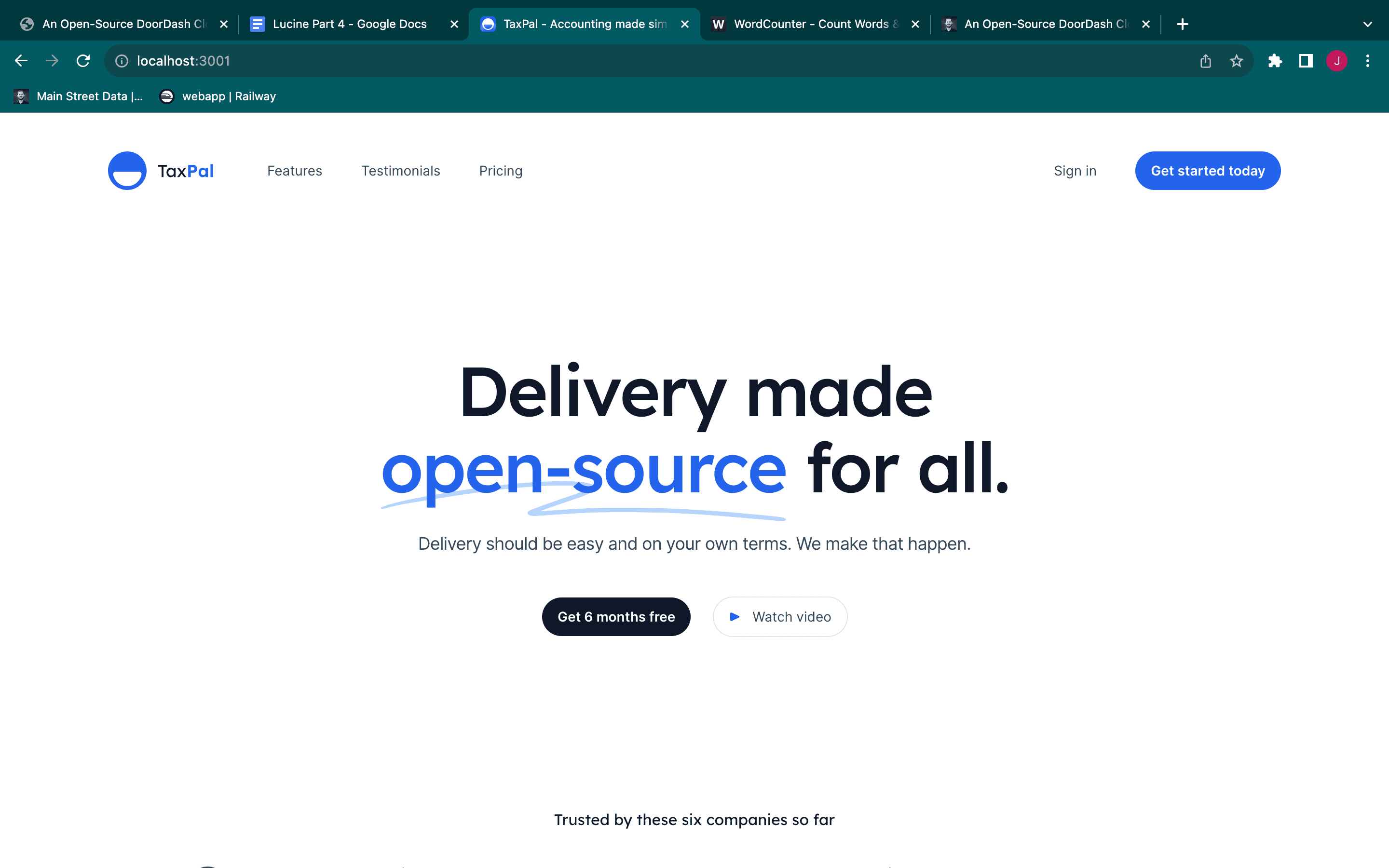 screenshot 1